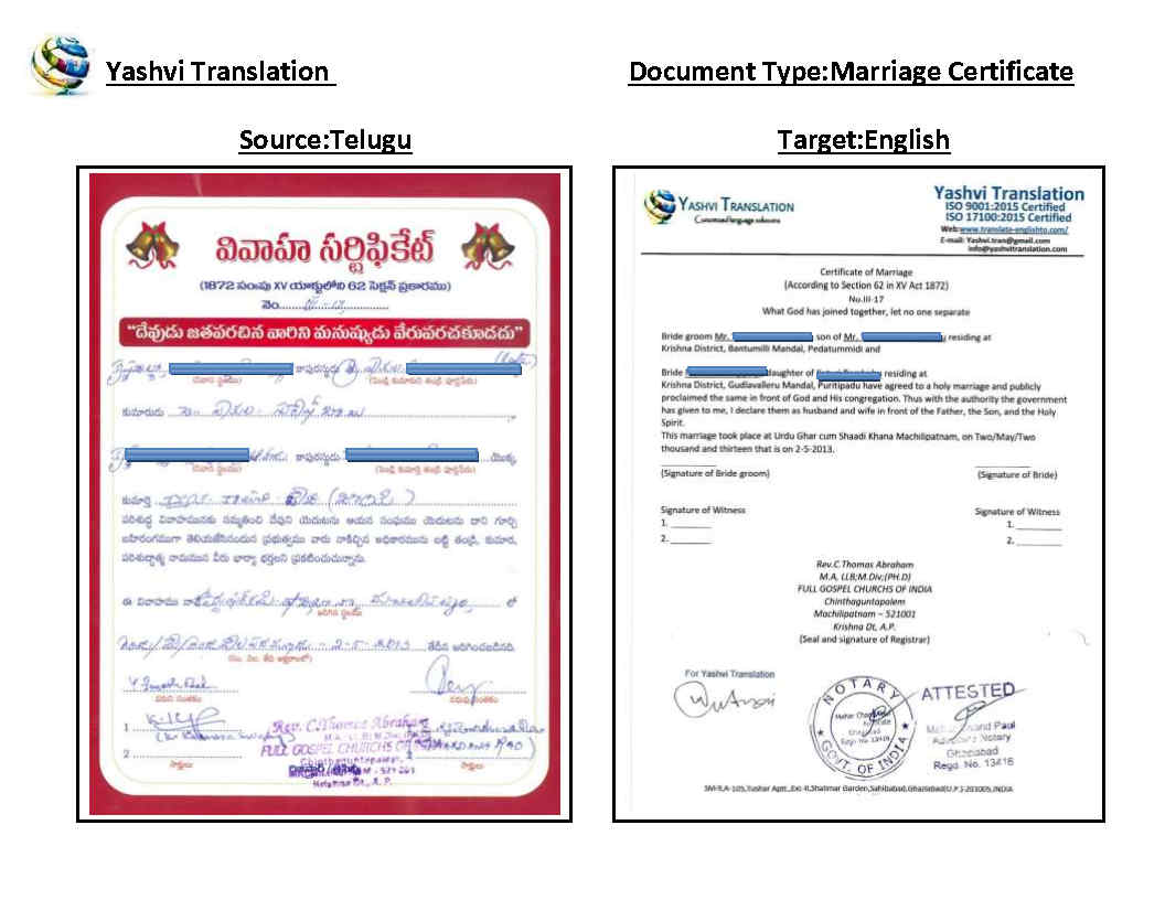 apostille document in india