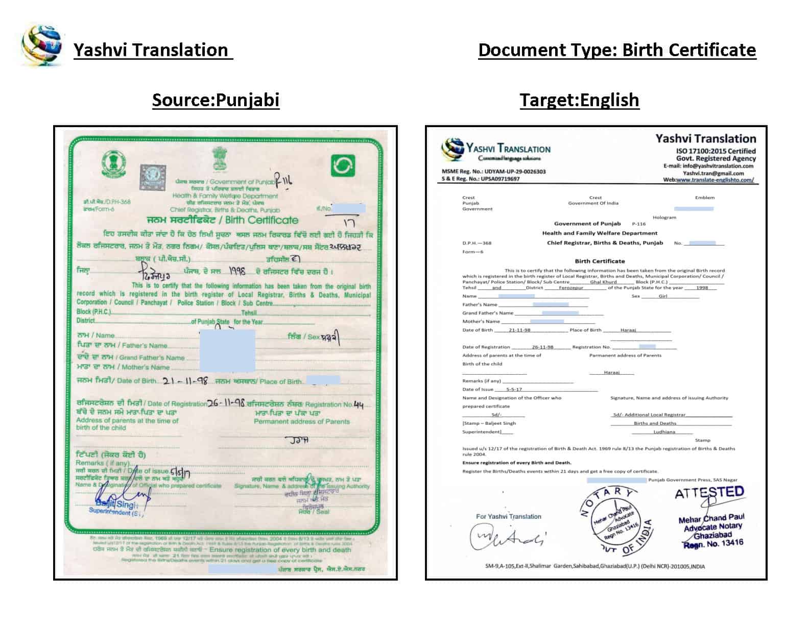 apostille document in india